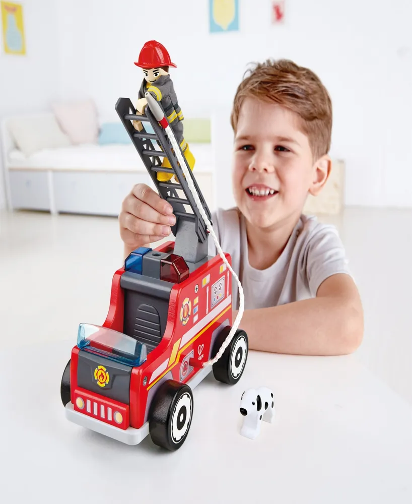 Hape Fire Truck Playset