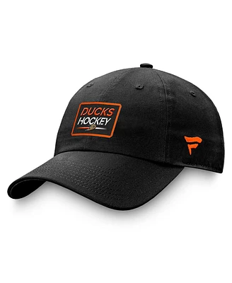 Men's Fanatics Black Anaheim Ducks Authentic Pro Prime Adjustable Hat