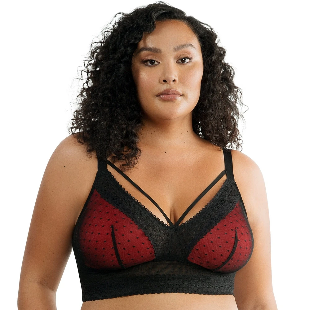 Parfait Plus Mia Dot Wire-Free Bralette