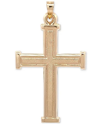 Cross Pendant in 14k Yellow Gold