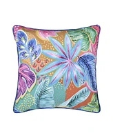 J by J Queen Hanalei Decorative Pillow, 18" x 18"