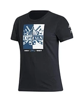 Women's adidas Black Washington Capitals Reverse Retro 2.0 Playmaker T-shirt