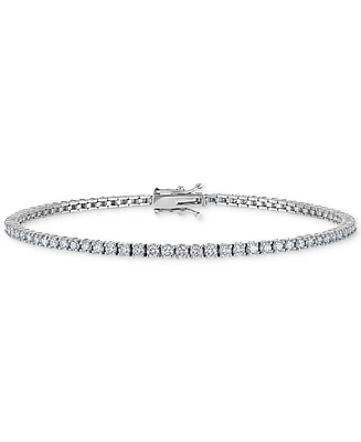 Diamond Narrow Tennis Bracelet (2 ct. t.w.) 14k Gold