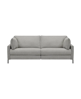 Juliett 80" Fabric with Power Footrest Modern Sofa