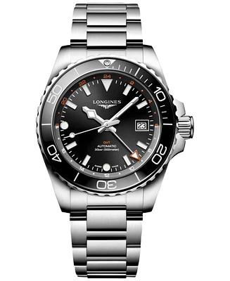 Longines Men's Swiss Automatic HydroConquest Stainless Steel Steel Bracelet Watch 41mm