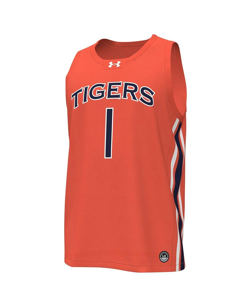 Under Armour Men's #1 Auburn Tigers Replica Basketball Jersey