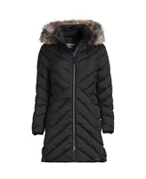 Lands' End Plus Insulated Cozy Fleece Lined Winter Coat