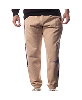 Men's and Women's The Wild Collective Cream Dallas Cowboys Heavy Block Graphic Jogger Pants