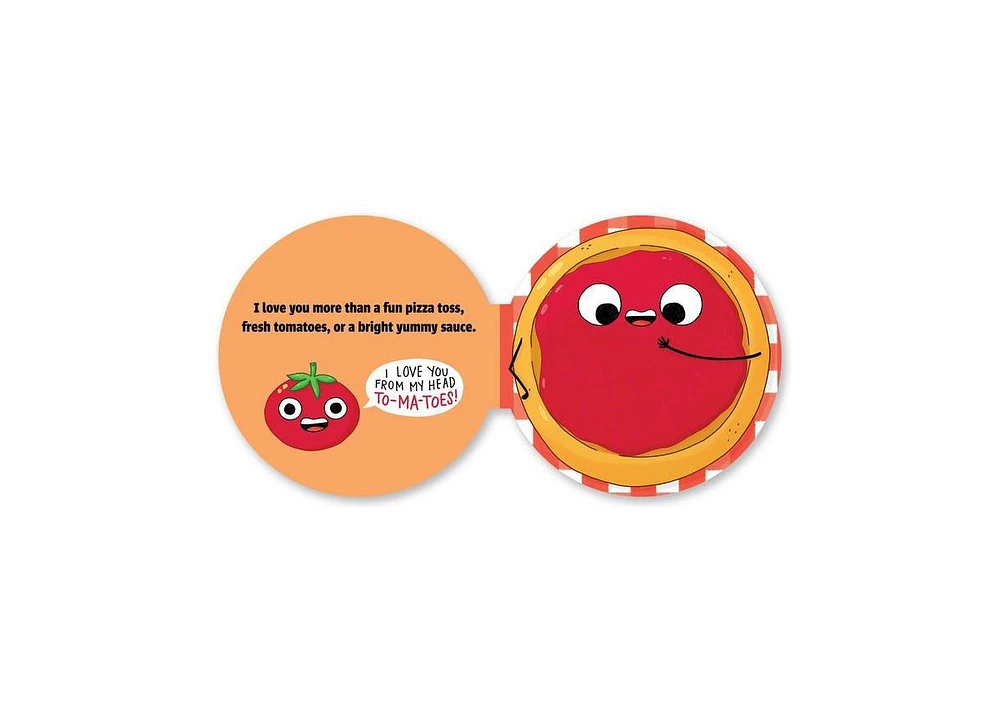 A Pizza My Heart A Lift The Flap Shaped Novelty Board Book For Toddlers by Stephani Stilwell