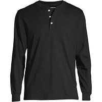 Lands' End Big & Tall Super-t Long Sleeve Henley Shirt