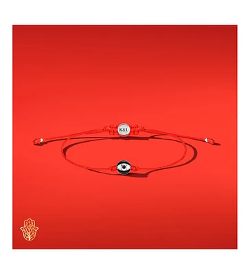 Fierce Protector - Evil Eye Red String Bracelet