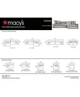 Pherie Fabric Sectional Collection Created For Macys