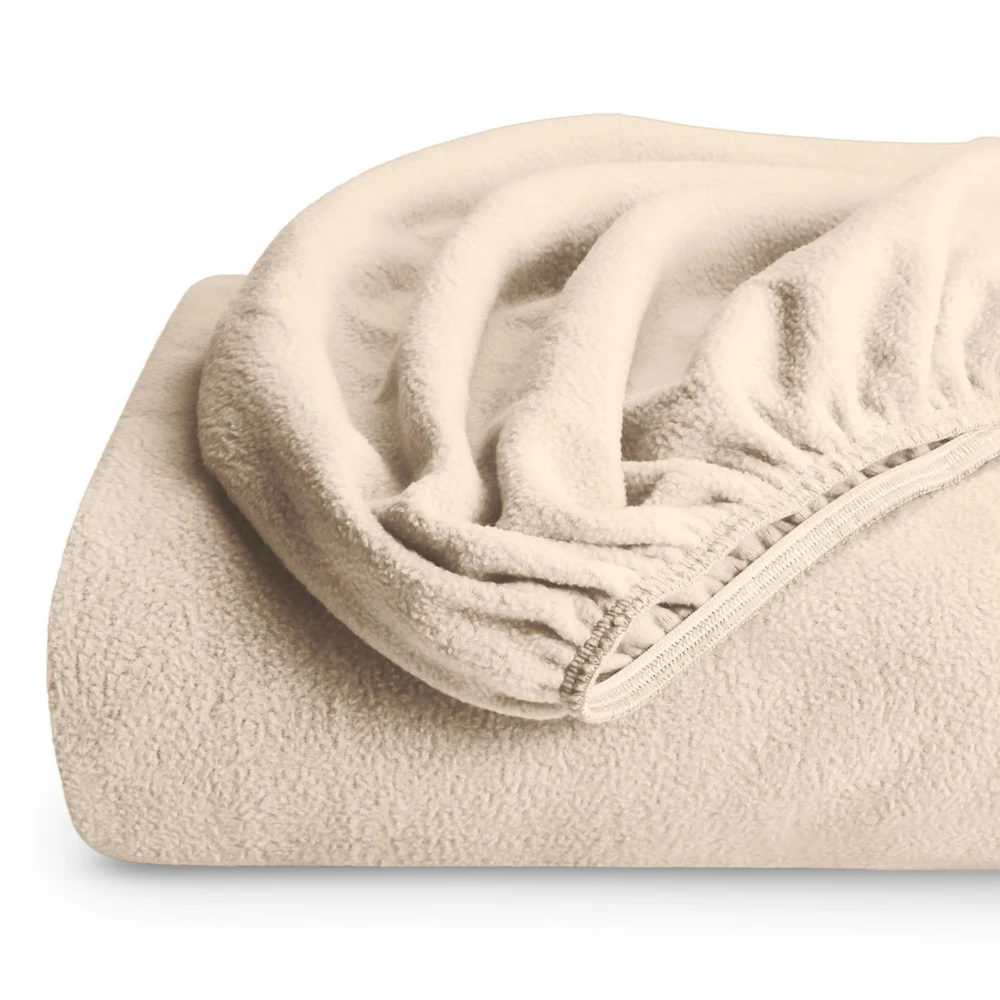 Bare Home Polar Fleece Fitted Sheet Queen