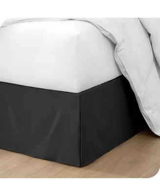 Bare Home Tailored 15" Pleated Bedskirt
