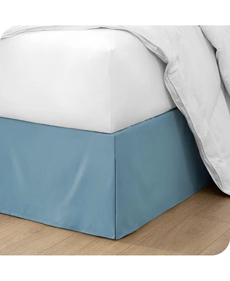 Bare Home Tailored 15" Pleated Bedskirt Twin
