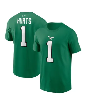 Big Boys Nike Jalen Hurts Kelly Green Philadelphia Eagles Player Name and Number T-shirt