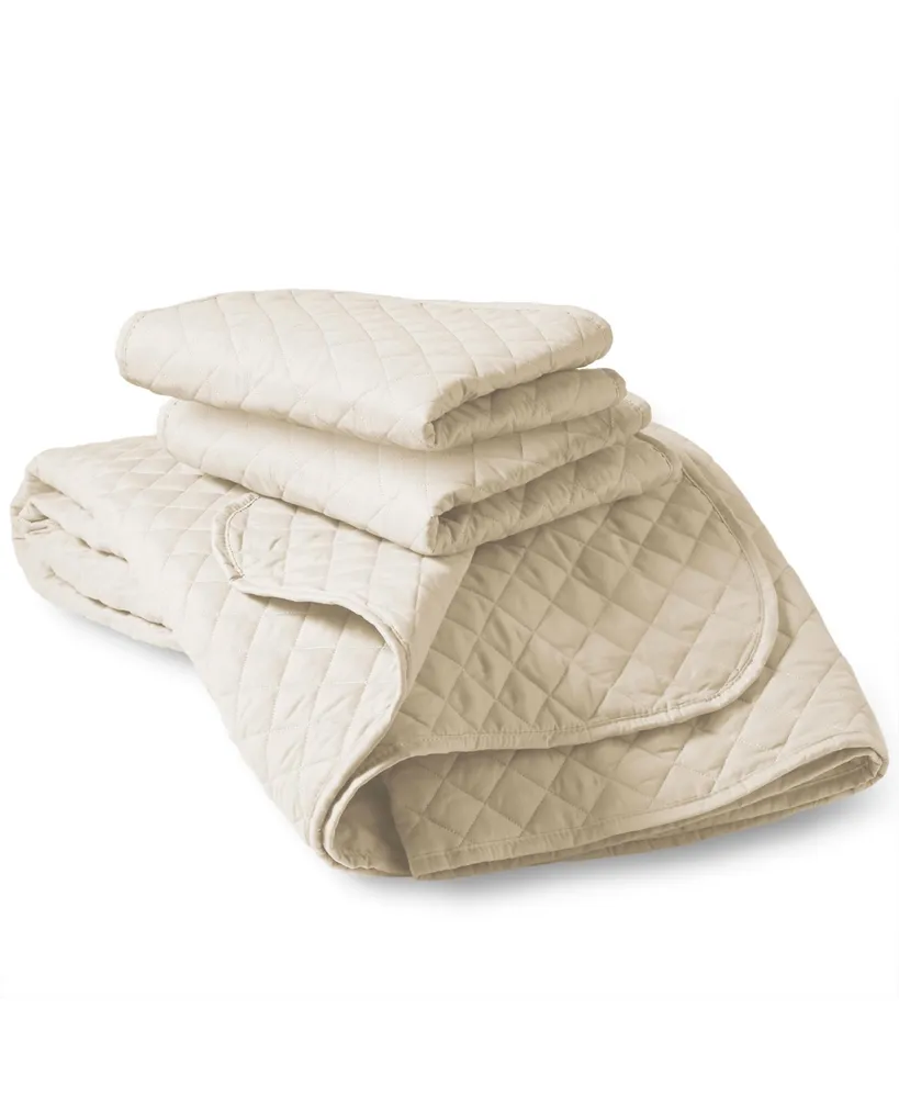 Bare Home Ultra-soft Diamond Stitched Coverlet Set Full/Queen
