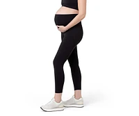 Ripe Maternity Tempo Active Crop Legging Black