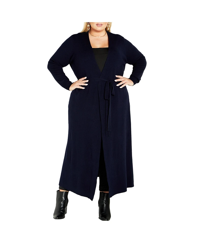 City Chic Plus Goldie Cardigan