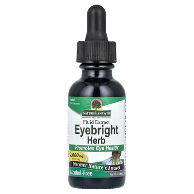 Nature's Answer Eyebright Herb Fluid Extract Alcohol-Free 2 000 mg - 1 fl oz (30 ml)