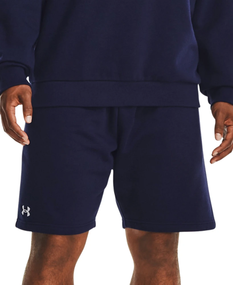 Under Armour Men's Rival Fleece 10" Drawstring Shorts