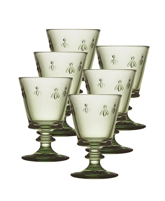 La Rochere Napoleon Bee Provence 9 oz. Wine Glass, Set of 6