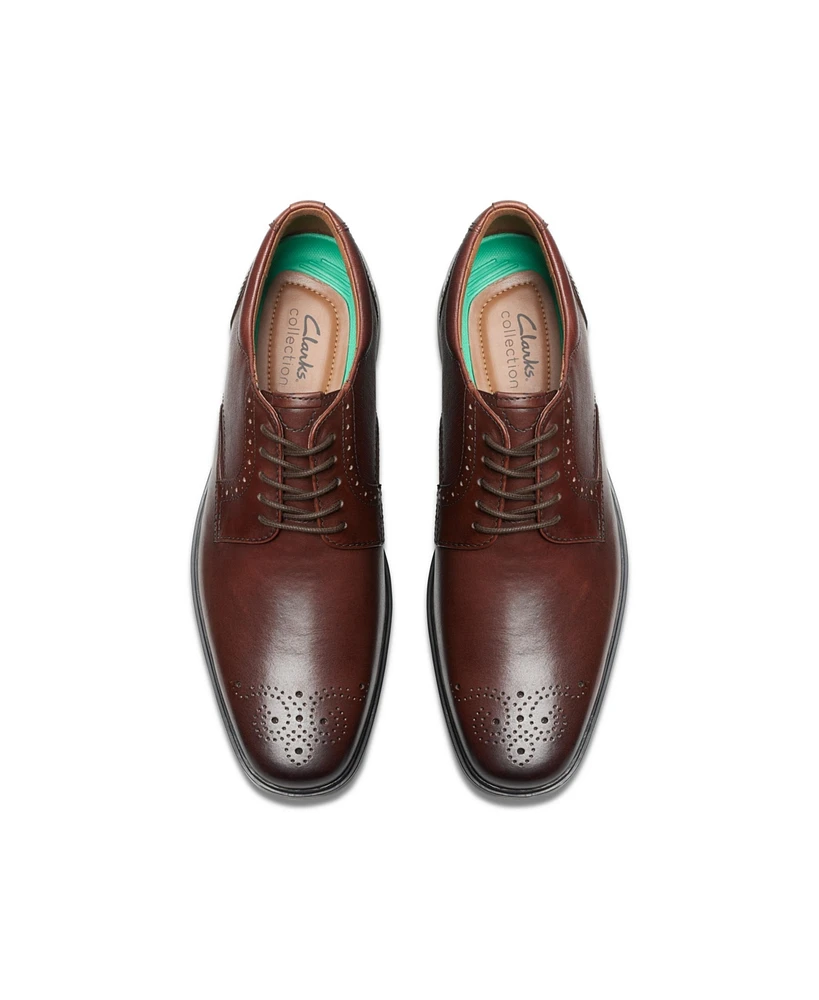 Clarks Men's Collection Clarkslite Tie Slip On Dress Shoes
