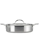 ProBond Clad Stainless Steel 3.5-Quart Covered Sauteuse