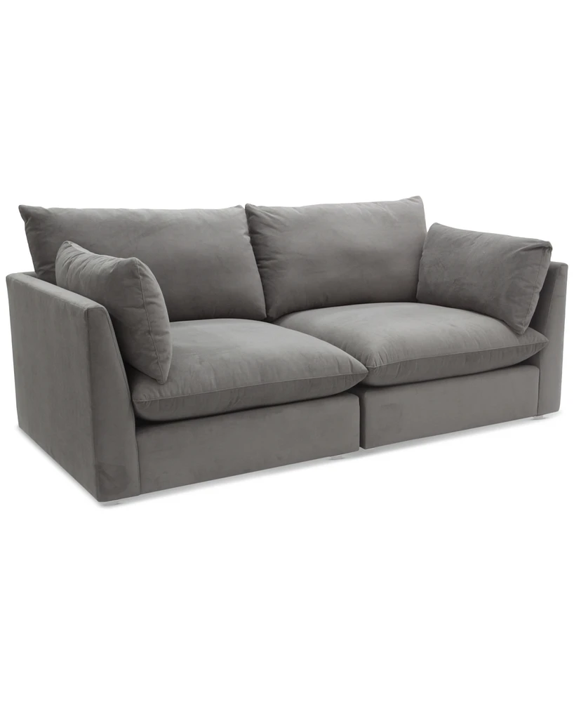 Marsten 84" 2-Pc. Fabric Sectional, Created for Macy's