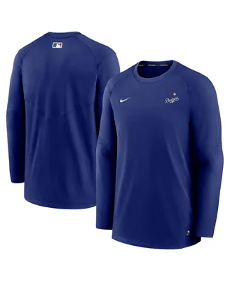 Men's Nike Royal Los Angeles Dodgers Authentic Collection Logo Performance Long Sleeve T-shirt