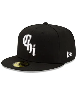 Men's New Era Black Chicago White Sox 2021 City Connect 59FIFTY Fitted Hat