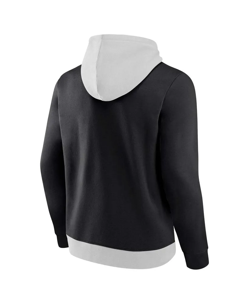 Men's Fanatics Gray, Black Chicago White Sox Arctic Pullover Hoodie