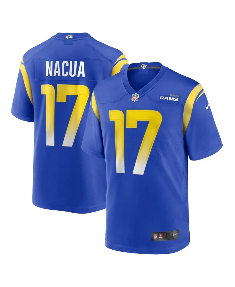Men's Nike Puka Nacua Royal Los Angeles Rams Home Game Jersey