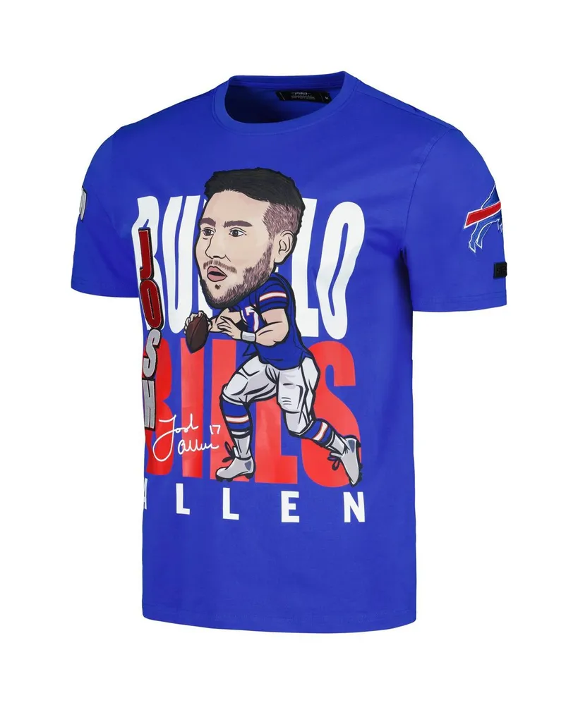 Men's Pro Standard Josh Allen Royal Buffalo Bills Avatar Remix Player Graphic T-shirt