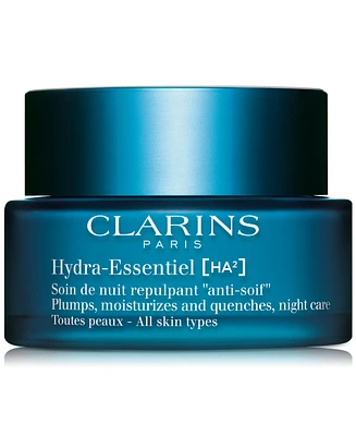 Clarins Hydra-Essentiel Night Moisturizer With Double Hyaluronic Acid, 1.7 oz.