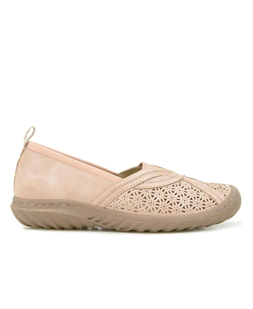 Jbu Women's Florida Slip-On Flat Shoe