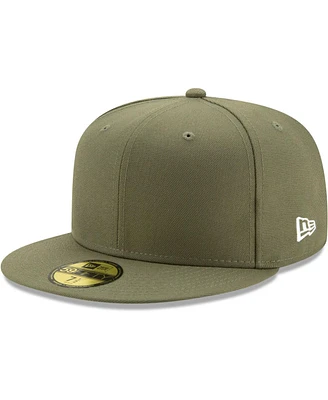 Men's New Era Green Blank 59FIFTY Fitted Hat