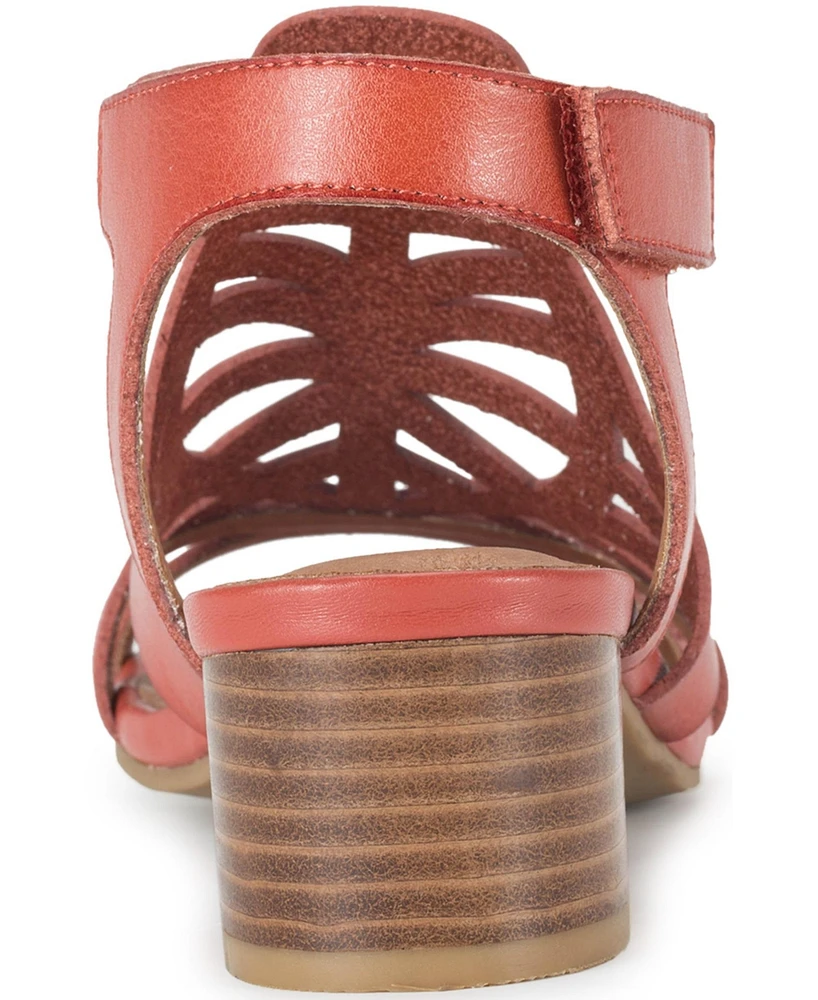 Baretraps Women's Velvet Block Heel Sandals