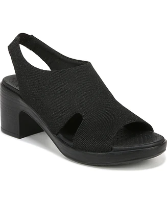 LifeStride Women's Eden Washable Block Heel Strappy Slingback Sandals
