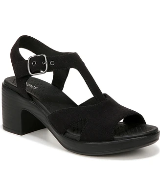 LifeStride Women's Everly Washable Block Heel Strappy Sandals