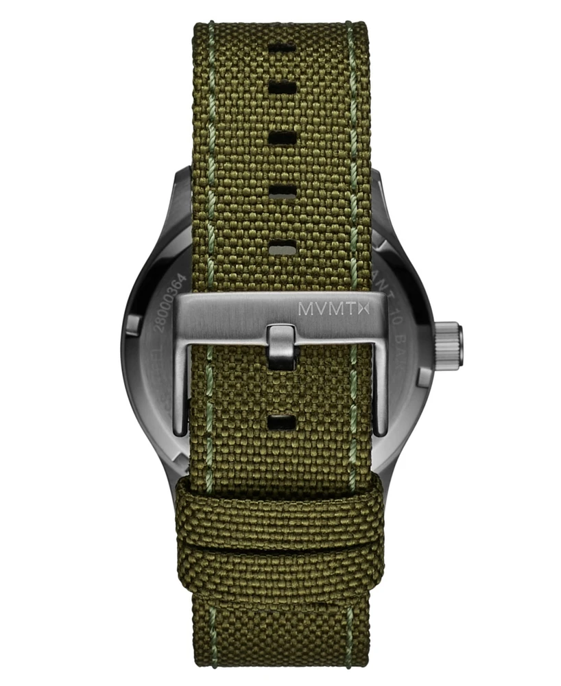 Mvmt Field Ii Men's Green Nylon Watch 41mm
