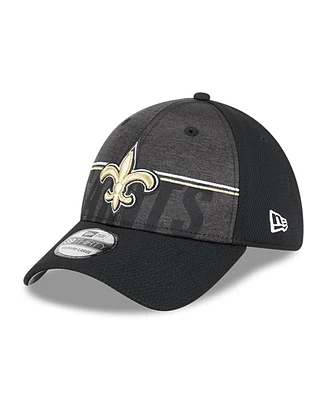 Men's New Era Black Orleans Saints 2023 Nfl Training Camp 39THIRTY Flex Fit Hat