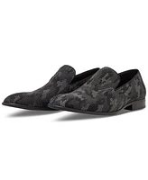 Steve Madden Men's June Camo-Print Smoking Slippers