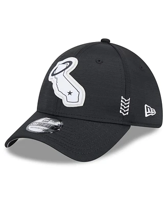 Men's New Era Los Angeles Angels 2024 Clubhouse 39THIRTY Flex Fit Hat