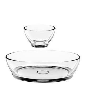 Anchor Hocking Whitman Chip and Dip Set