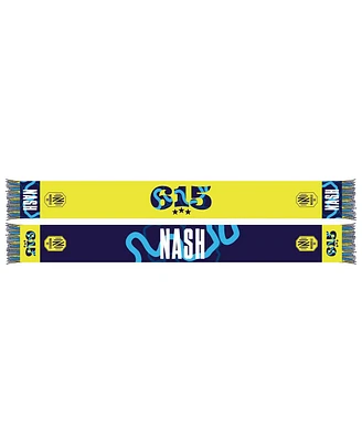 Men's and Women's Yellow Nashville Sc 2024 Jersey Hook Scarf