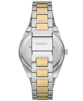 Fossil Women's Scarlette Three-Hand Two-Tone Stainless Steel Watch 38mm