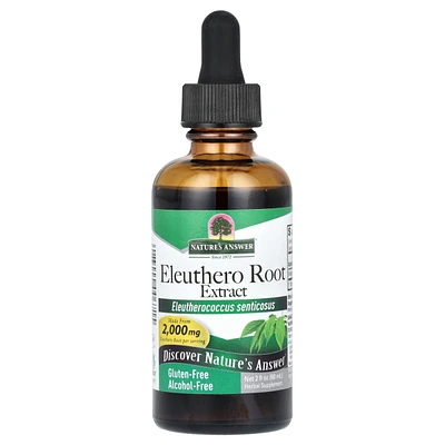 Nature's Answer Eleuthero Root Extract Alcohol-Free 160 mg - 2 fl oz (60 ml)