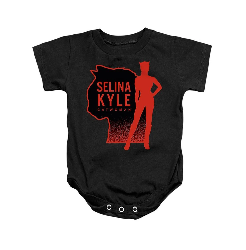 Batman Baby Girls The Baby-Girls Selina Kyle Catwoman Snapsuit