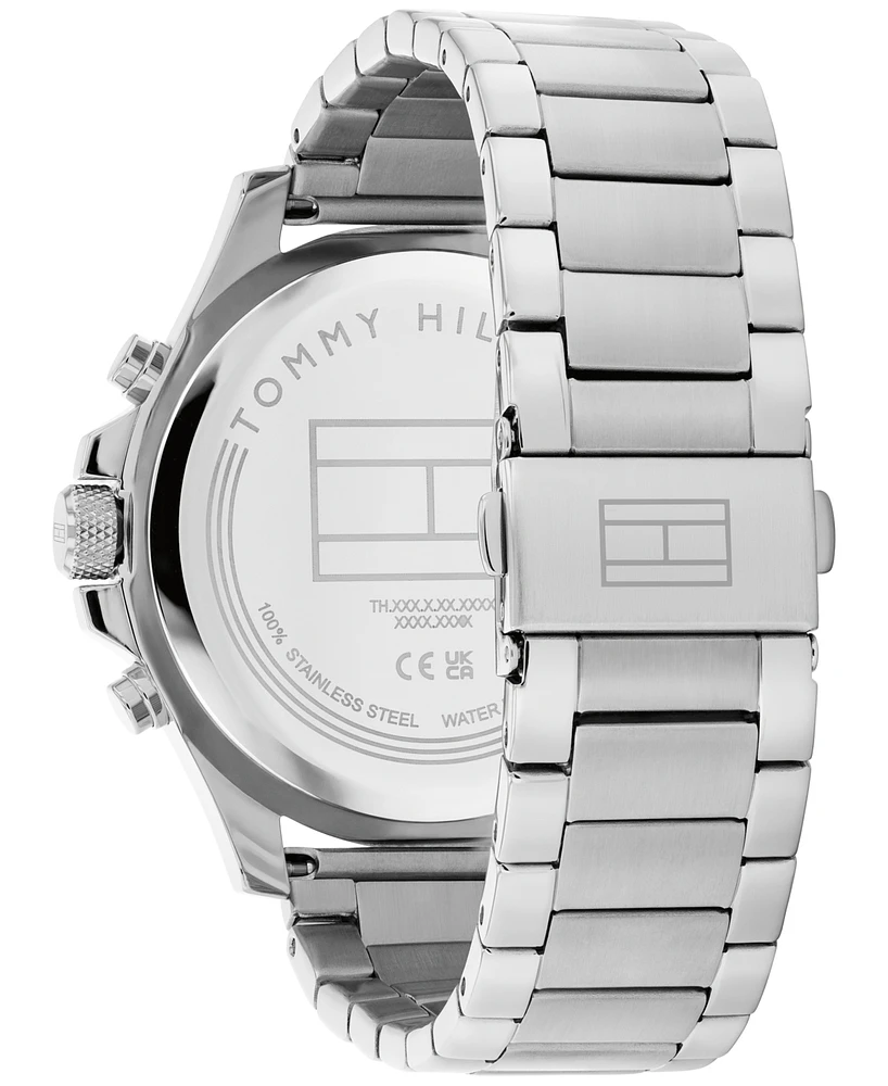 Tommy Hilfiger Men's Quartz Silver Stainless Steel Watch 46mm